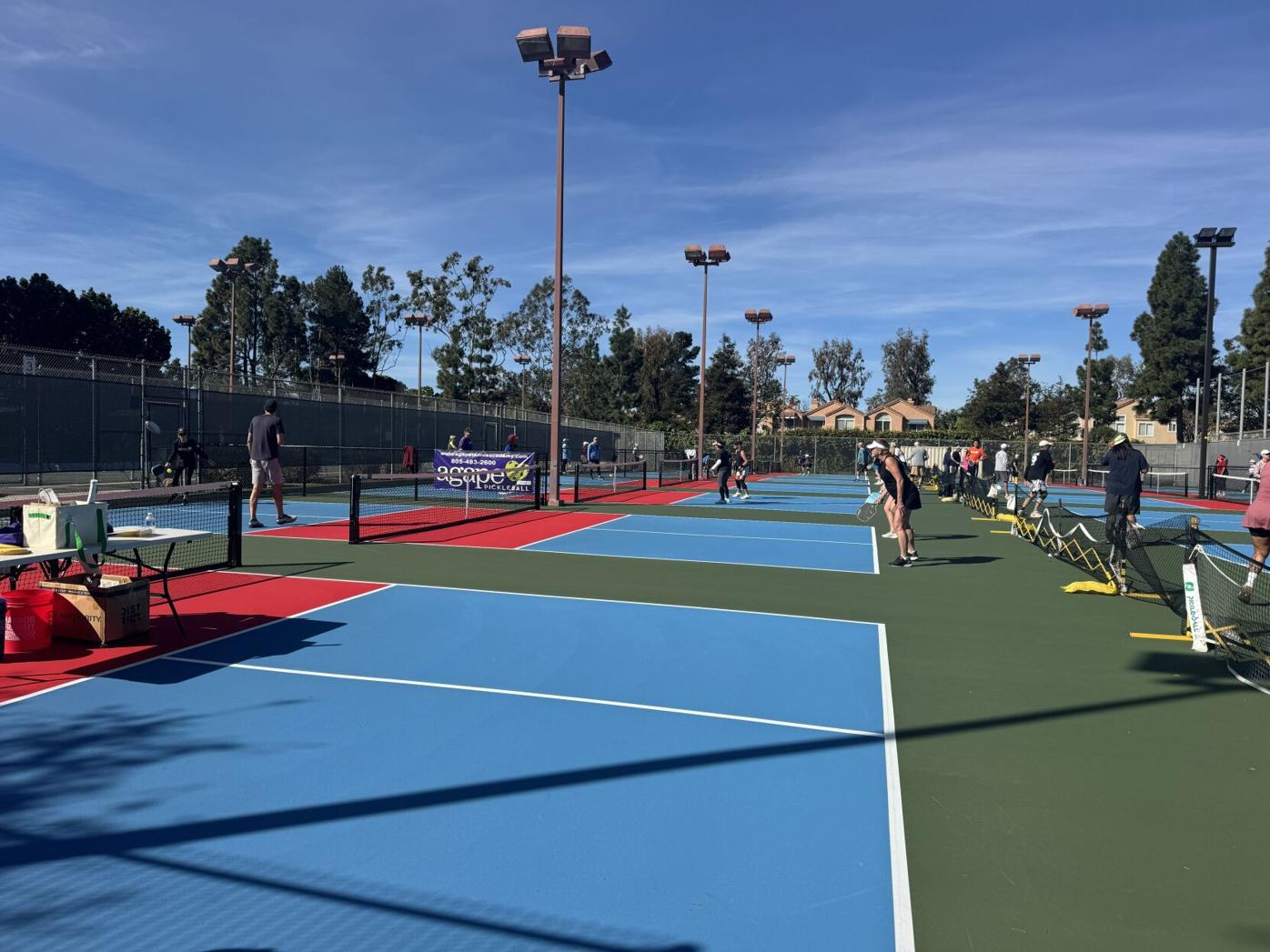 New Oxnard tennis courts
